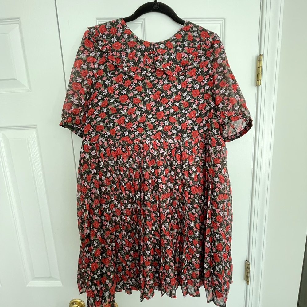 En Saison collared babydoll dress